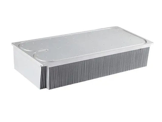 Customized Aluminum Skived Fin Heat Sink For Peltier Thermoelectric Cooler
