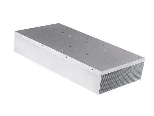 5-50mm Fin Height Anodized Aluminum Fin Heat Exchanger For Electronic Cooling