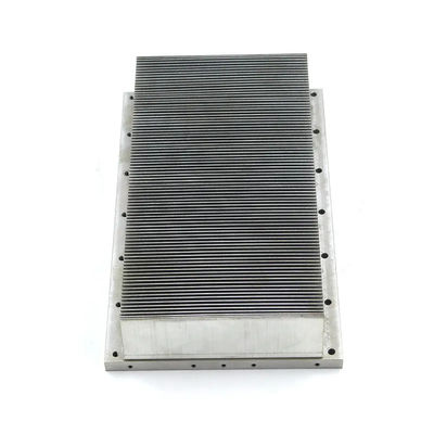 Electronic Devices Skived Fin Heat Sink With Anodized Treatment