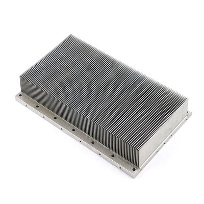 Electronic Devices Skived Fin Heat Sink With Anodized Treatment