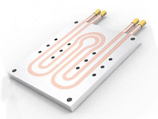 Copper Heatpipe Custom Liquid Water Cooled Heat Sink Module Aluminum Plate Cold Cooling