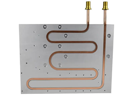 Custom High Efficiency IGBT Water Cooling Copper Tube Liquid Cold Plate