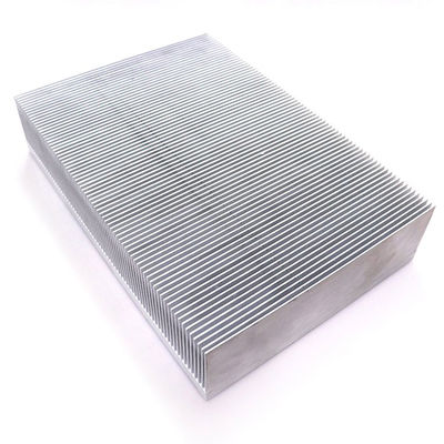 OEM Manufacturer Aluminum Skived Fin Heat Sink Lightweight 0.1-0.4mm