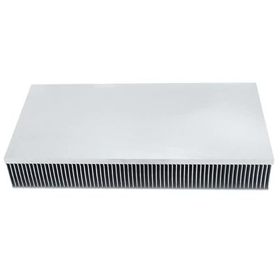 Fin Heatsink With 0.1-0.4mm Fins And 100-2000 Fins/Inch In 1-10mm Base
