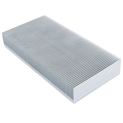 Fin Heatsink With 0.1-0.4mm Fins And 100-2000 Fins/Inch In 1-10mm Base