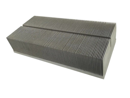 AL 1060 Skived Fin Heat Sink For Peltier Thermoelectric Custom Dimension Carton Foam Packaging