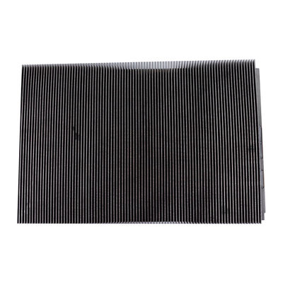 Customizable Aluminum Heatsink With Black Anodizing And Adjustable Fin Height