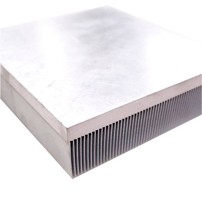 1-10mm Base Thickness CNC Processed Fin Aluminum Heat Sink Custom