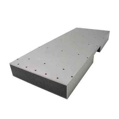 Skived Fin Aluminum Heat Sinks For Thermal Management 1-10mm Base Thickness