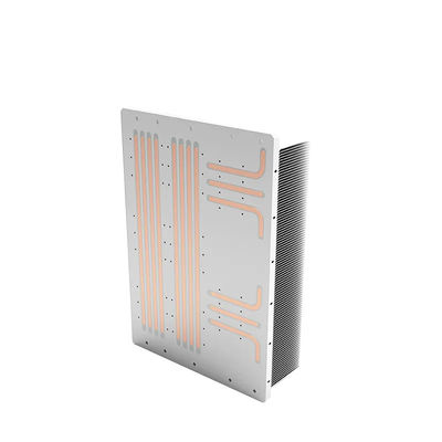 Customized Aluminum Heatpipe Water Cooling Block Heatsink 4 Heat Pipe
