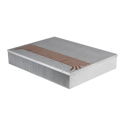 6mm Aluminum Heatsink With Four 100mm Heat Pipes And 25 FPI For LGA2066