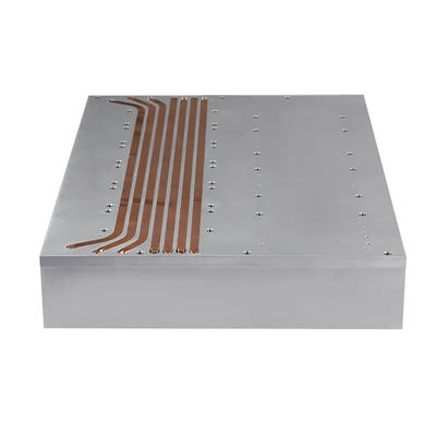 6mm Aluminum Heatsink With Four 100mm Heat Pipes And 25 FPI For LGA2066