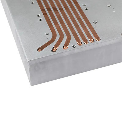 6mm Aluminum Heatsink With Four 100mm Heat Pipes And 25 FPI For LGA2066