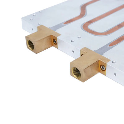 Semiconductor Aluminum Water Cooling Block Custom Liquid Cold Plate CPU Water Cold Block