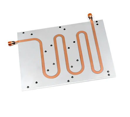 OEM Custom Liquid Cold Plate Water Cooling Heatsink With Stainless Steel Tube