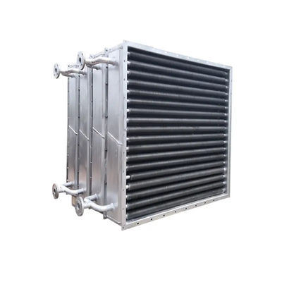 Aidear Industrial Stainless Steel Finned Tube Coil Steam Convector Heat Exchanger With Pump For Dryer