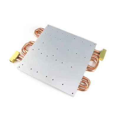 Custom Thermal Cooling Aluminum Water Liquid Cold Plate CNC Processed Battery Packs Liquid Plate Water Cooler System Heat Sink