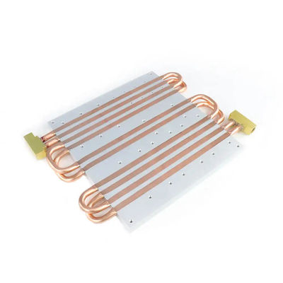 Custom Thermal Cooling Aluminum Water Liquid Cold Plate CNC Processed Battery Packs Liquid Plate Water Cooler System Heat Sink