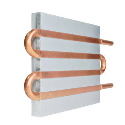 Custom Liquid Cooling Plate Aluminum Heatsink Copper Pipe for New Energy Equipment