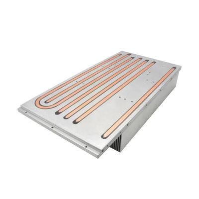 Factory Customized High Precision Aluminum Skived Fin Heat Sink with Heat Pipe for Inverter Equipment