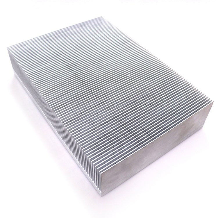 OEM Manufacturer Aluminum Skived Fin Heat Sink Lightweight 0.1-0.4mm