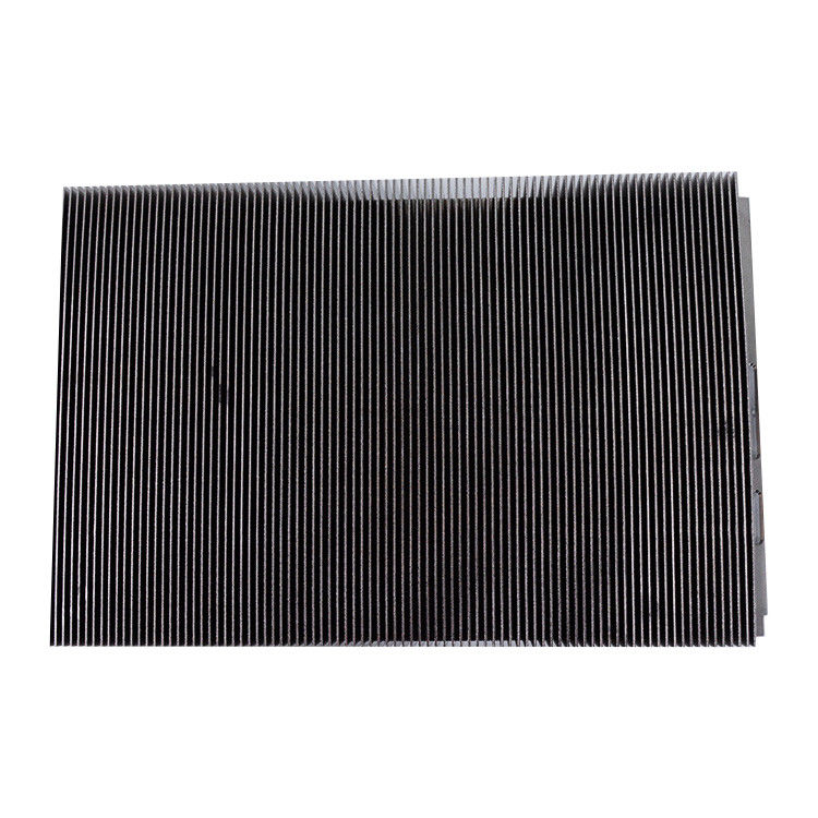 Customizable Aluminum Heatsink With Black Anodizing And Adjustable Fin Height