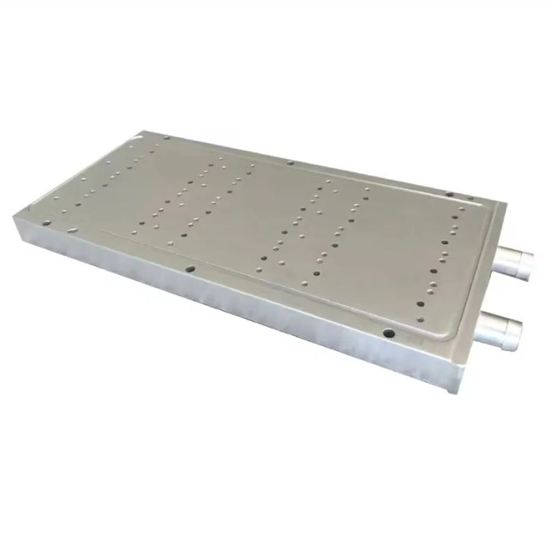 High Power IGBT Aluminum Water Cooling Heat Exchanger Liquid Cooled Heat Sink