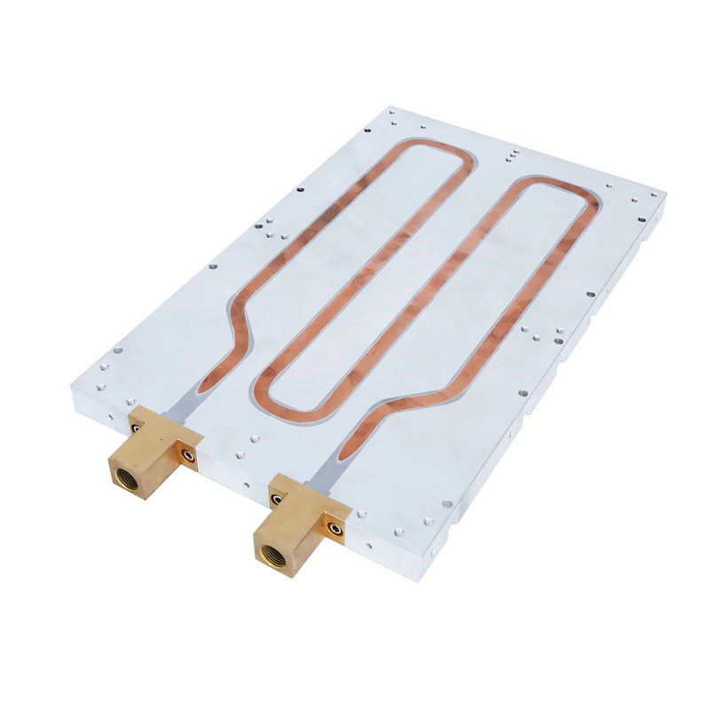 Semiconductor Aluminum Water Cooling Block Custom Liquid Cold Plate CPU Water Cold Block