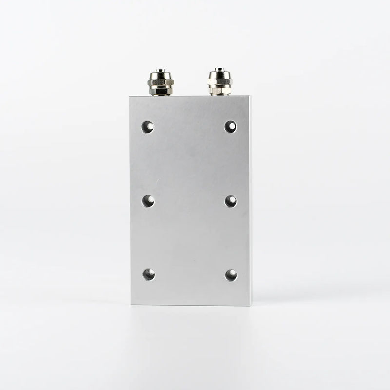 4 Pin Custom Aluminum Block Water Liquid Cooling Heatsink Water Cooling Heatsink