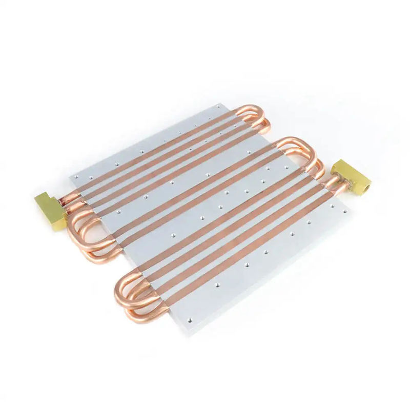Custom Thermal Cooling Aluminum Water Liquid Cold Plate CNC Processed Battery Packs Liquid Plate Water Cooler System Heat Sink