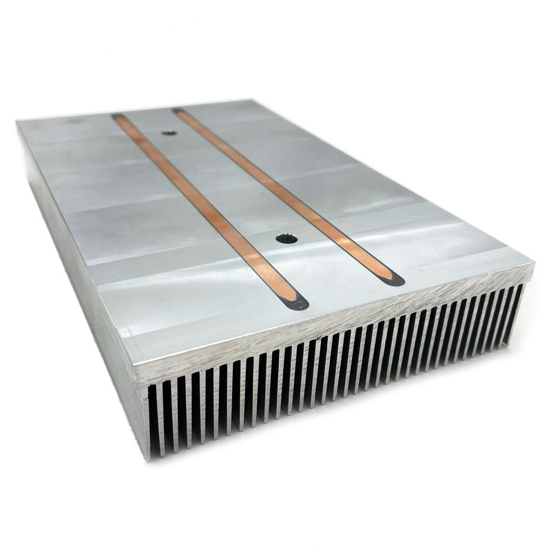 Custom Led Heat Sink Radiator Aluminum Manufacturer Anodized Extruded Aluminum Heatsink Heat Sink with Copper Heat Pipe