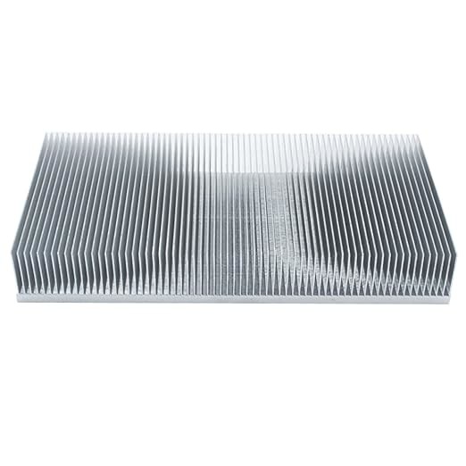 Fin Heatsink With 0.1-0.4mm Fins And 100-2000 Fins/Inch In 1-10mm Base