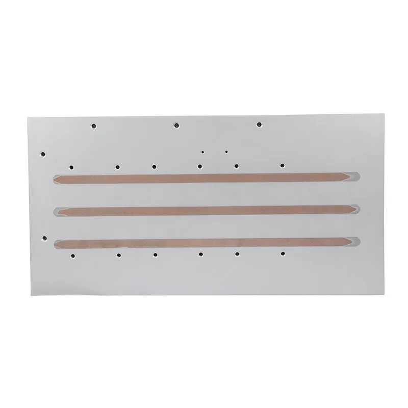 4 Heat Pipes Aluminum Fin Copper Base Heatsink For Heat Dissipation