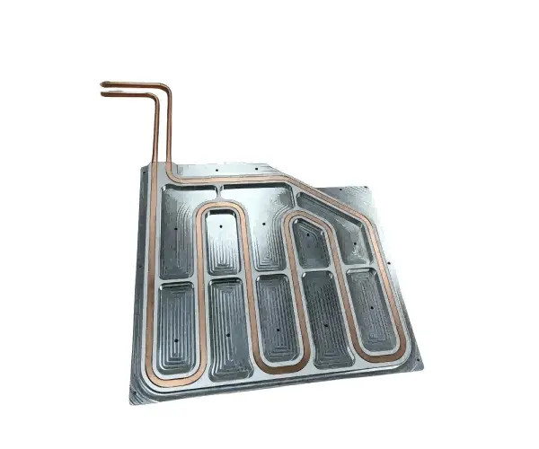 Liquid High Power Heat Sink Aluminum Water Cooled Heat Sink 120mm